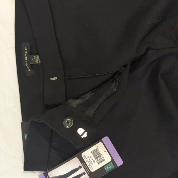 Sz 4 Banana Republic Women’s Mid Rise Straight Leg Pants - Picture 7 of 7